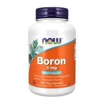 나우푸드 Boron 붕소 3mg 100정 250정 비건 미네랄 보론, 1개