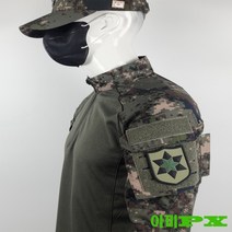 12사단 부대마크 코리아아미 실리콘 벨크로 패치