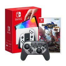 Nintendo Switch OLED본체 + 합본 + 한정판 컨트롤러, 없음