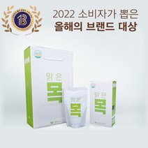 헬씨코 맑은날 환절기 목건강 기침 가래 기관지 호흡기에 좋은 도라지 금은화 수세미오이 한방차, 목 기침에 맑은목 한달분