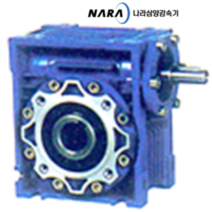 삼양감속기 중공축 웜감속기 - 프레임 형번(25형) / 감속비(1/5~1/100) / NRV(입력축 구조:SHAHT), 7.5