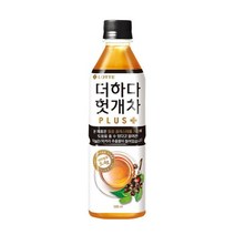 칠성 건강차 갈증해소 더하다헛개차 식이섬유 음료 500ML 12개, 2세트