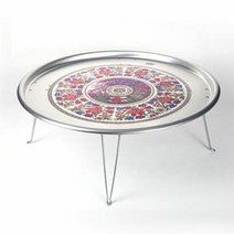 레트로술상 밥상 다과상 술상 찻상 옛날 양은 교자상 62CM, 옵션:왕왕대 4호 62cm, 단품