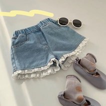 ZOM750414우아한 청반바지