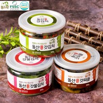 [소셜바이오]팜스락 돌산 삼채갓물김치 (2/3/5 kg), 1kg x 5