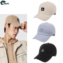 네파 NC송파점 공용 캐주얼한 볼캡 형태로 일상에서 활용도가 높은 라이프 스타일 캡 C-TR 리니코듀로이캡 모자 7HF7415 SPH, 000, CREAM(104)