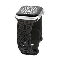 애플워치 울트라 8 7 SE 신형 호환 스트랩 줄 줄질 Wearlizer Apple Watch 실리콘, 02.42mm 44mm 45mm 49mm, 04.블랙