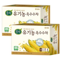 [jeil] 순작 유기농 옥수수차 주전자용 300g(10gx30티백) x 2개/ 우체국택배 발송