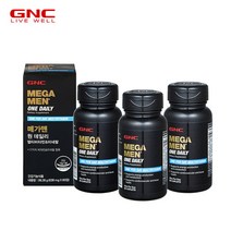 [지앤씨] [GNC] 메가맨 원 데일리 멀티비타민 앤 미네랄 (60정) 60일분 x3병_5, 상세 설명 참조, 상세 설명 참조, 상세 설명 참조