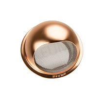 벽체용 원형 후드캡 (스텐 황동) / SUS-201 환기캡 방충캡 환기구, 1개
