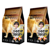 라무달리 전연령 강아지 금동사료, 가수분해연어, 2kg, 22개