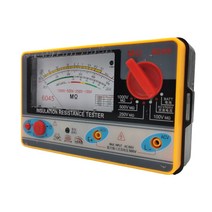 멀티 미터기 테스터기TY6045 아날로그 절연 테스터 0.5-2000M 저항 100V/250V/500V/1000V 포인터 측정기, 03 add power supply UK