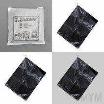 1개배송 100P 쓰레기봉투 검정 20L 비닐봉지 쓰레기봉투 20리터