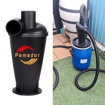 블랙 더스트 사이클론 DIY 터보 차저 3 세대 산업용 집진기 캐니스터 진공 가정용 플랜지베이스 청소, GERMANY, C