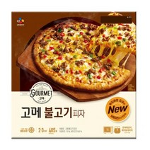 CJ더마켓 냉동 식품 아침 간식 저녁 메뉴 홈파티 집들이 음식 밀키트 고메 클래식 불고기 피자 고르곤졸라 치킨 치즈 스파게티 화덕 콤비네이션 405G, 24개