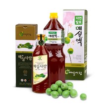 매실사랑 자연발효 매실액 1.7L / 가성비 매실액 / 유기농 매실액 700ml, 자연발효매실액 1.7L, 3병