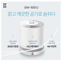 [미미사몰] 스위스윙거 공기청정기 드레스룸 원룸 아이방 집먼지제거 스타일러 산소정화기 (kc인증), 공기청정기1001j (기본필터포함)