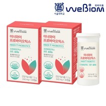 [서울대 위바이옴] 질 유래 100억 유산균 이너와이 2개월, 단품, 단품