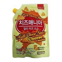 미담채 치즈매니아소스1KG, 5개, 1kg