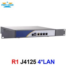 Partaker R1 방화벽 어플 라 이언 스 인텔 셀러론 J4125 pfSense 4*82583V 82574L Lan 하드웨어 8G RAM 128G SSD