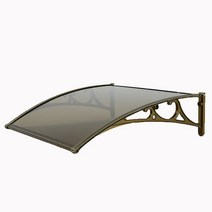 비닐하우스 바람 가림막이 처마비막이 투명 차수판, (두꺼운 알루미늄 합금) 60cm