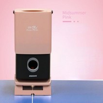탁구연습기 테니스연습기 휴대용 더블 피쉬 스포츠 가정용 핑 간단한 서빙 훈련 로봇, pink