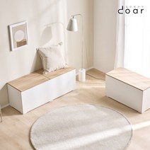 도아르 1200 광폭 윈도우시트 거실 수납 벤치 의자, 멀바우, 좁은폭 벤치수납장(고정형 칸막이)