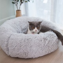 유니준스토어 마약 애견방석 강아지 고양이 대형견 강아지집, 핑크