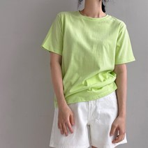 티오케이 / 여름 베이직 컬러 반팔티셔츠 13color