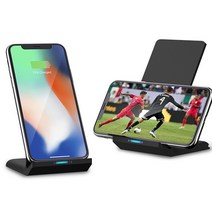 프라임 갤럭시노트10 듀얼코일 무선충전기, 1개, 프라임 10W 무선충전거치대