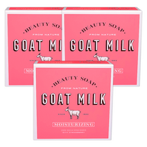 애경 샤워메이트 산양유 비누 딸기우유향 90g x 3개