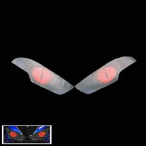 오토바이 프론트 페어링 헤드 라이트 장식 스티커 야마하 YZF-R3 2015-2018 보호 필름 데칼, C