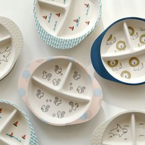 양념통 기저귀갈이대 흡착식판 키즈 흡착 플레이트, 열심아빠 02 Little lion