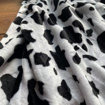 자투리 대폭 양면 벨보아 달마시안