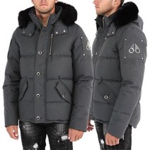 18F/W 쓰리쿼터 3Q 블랙퍼 자켓 그레이 MK2228M3Q 256
