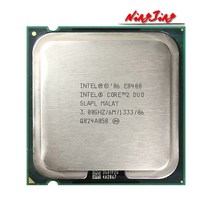 인텔 코어 2 듀오 E8400 3.0 GHz 리퍼 제품 듀얼 CPU 프로세서 6M 65W LGA 775, 한개옵션0