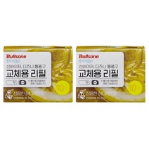 불스원 폴라프레쉬 선바이저 리필 10개입 2개, 허니레몬향