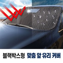 지티생활건강 H21 싼타페TM 방수 코팅 사계절 앞유리 커버 차량맞춤 블랙박스형
