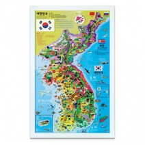 80000자석퍼즐 바니랜드 우리나라지도자석퍼즐, 상세페이지 참조