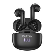 골전도 블루투스 이어폰 가성비 골밀도 운동 귀걸이형 Blackview-새로운 AirBuds 7 휴대용 무선 스테레오, 02 Black