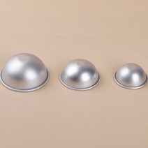 바스밤 입욕제 욕조3D 볼 구 모양 DIY 목욕 도구 액세서리 크리에이티브 몰드 폭탄 금속 알루미늄 합금, 3L