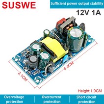 전원 파워 서플라이 AC-DC 듀얼 출력 스위칭 전원 공급 장치 모듈 보드 24V 12v 5v 36v 18a, 24v12.5a-1