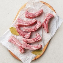 국내산 한돈 냉장 등갈비 찌개용 쪽갈비 500g, 단품