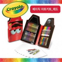 베이직아트키트 레드 어린이 유치원 유아원 완구 놀이 어린이집 아기 교육 공간놀이 생일선물 미술 감각 유아용