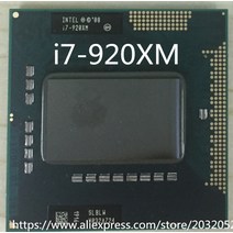 i7 CPU i7-7700k i713700k 인텔 코어 i7 920XM 프로세서 익스트림 에디션 8M 2.00-3.20 GHz 노트북 CPU SLB, 한개옵션0
