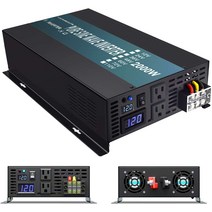 발전기 소형발전기 캠핑용발전기 비상용 2000W 순수 사인파 태양 광 인버터 12V 220V 백업 전원 배터리 발, 01 36V_04 220V_03 영국