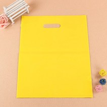 소기업용 맞춤형 쇼핑백 맞춤형 플라스틱 가방 맞춤형 인쇄 플라스틱 가방 팩 추가 인쇄 요금, 15x20cm 100PCS+Yellow