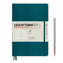 로이텀 소프트커버 미디엄(A5) 노트 퍼시픽 그린 PACIFIC GREEN-DOT