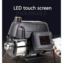 가정용 워터 펌프 영구 자석 모터 스마트 작동 전자동 가변 주파수 조절 압력 부스터, [02] LED touch screen