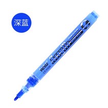 패브릭물감 12 색 아크릴 페인트 펜 방수 영구 마커 펜 diy 락 스톤 세라믹 유리, 푸른